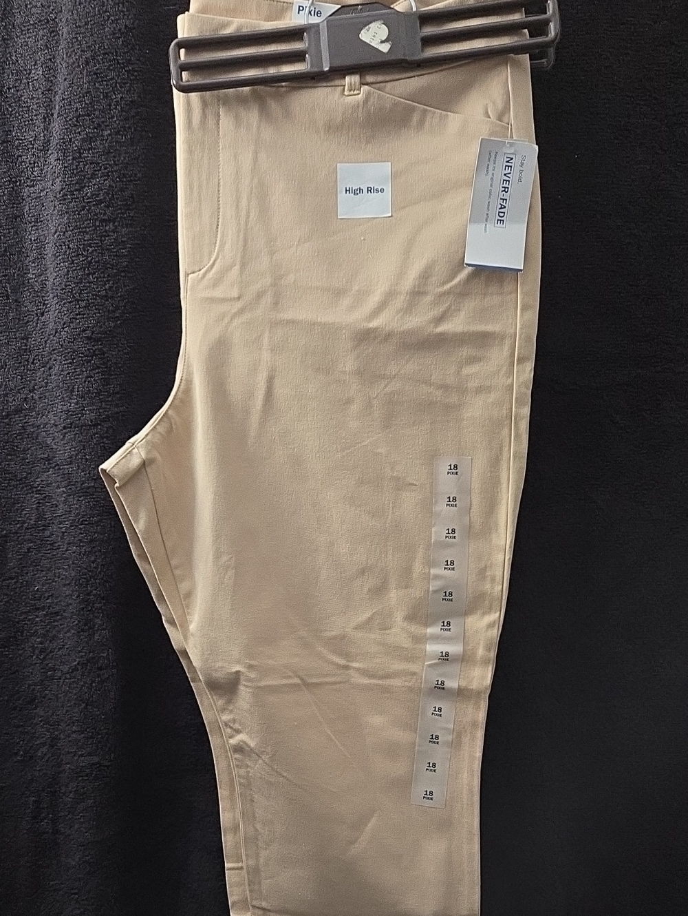 High-Rise Women’s Pixie Pants - Beige